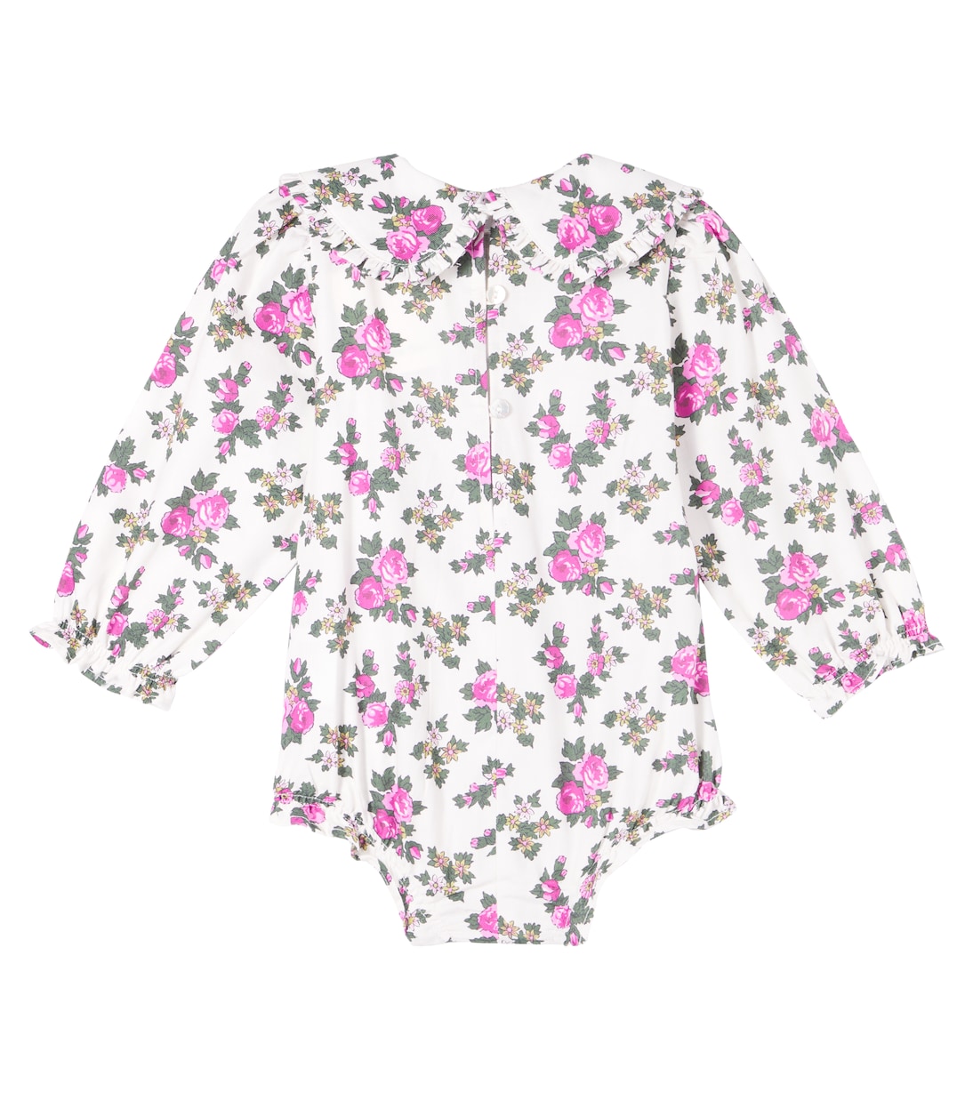 Baby Elyse floral cotton fleece bodysuit | The New Society