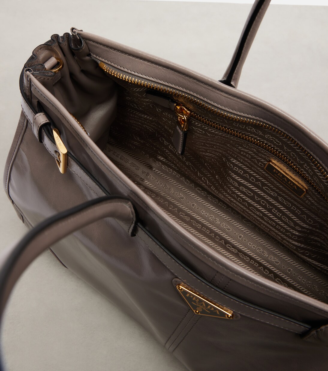 Prada Bonnie Large leather shoulder bag | Prada