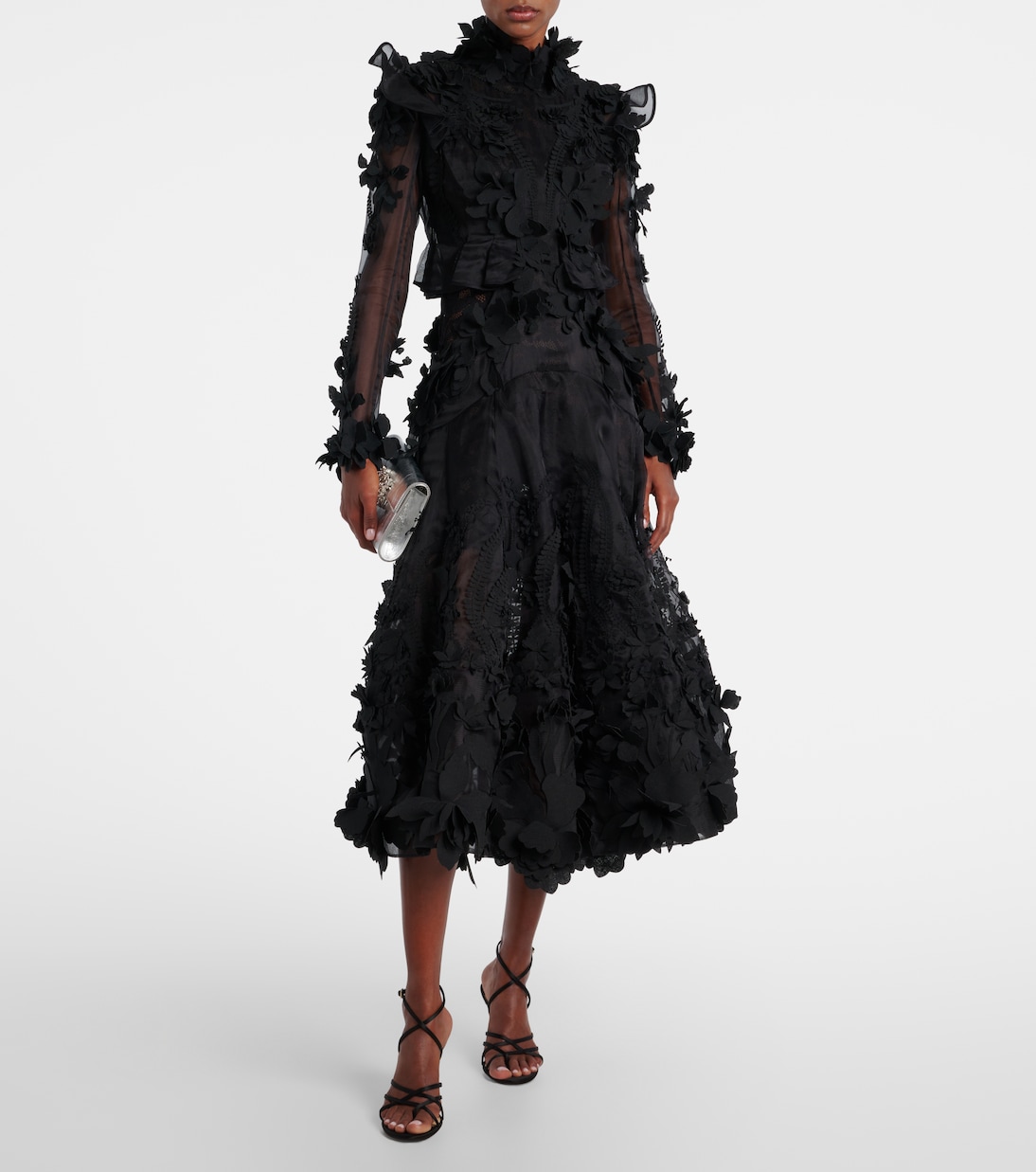 Robe Hypnotic aus Seidenorganza | Zimmermann