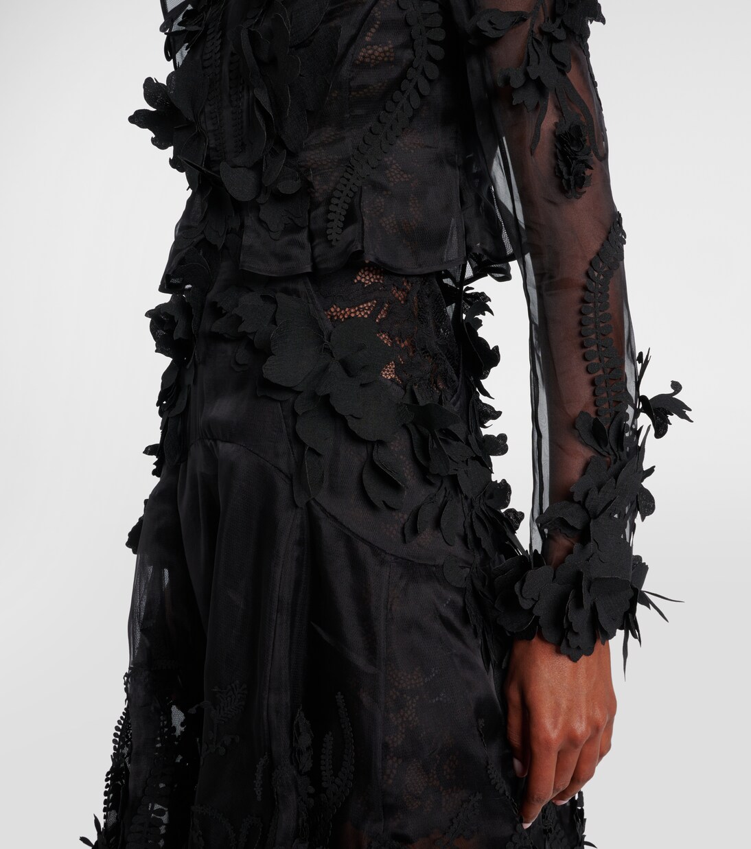 Robe Hypnotic aus Seidenorganza | Zimmermann