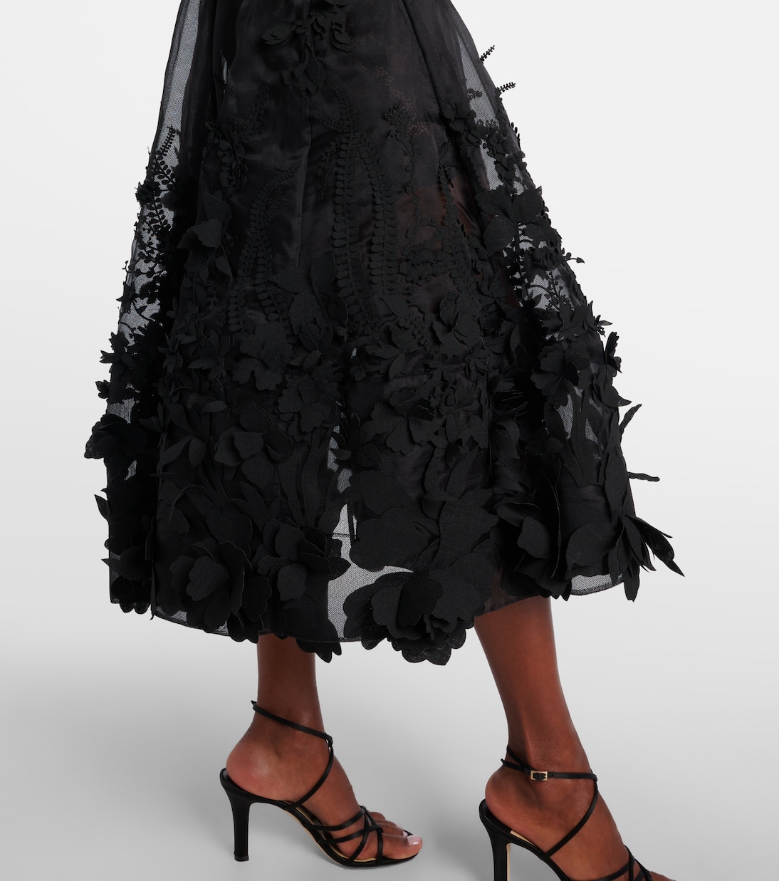 Robe Hypnotic aus Seidenorganza | Zimmermann