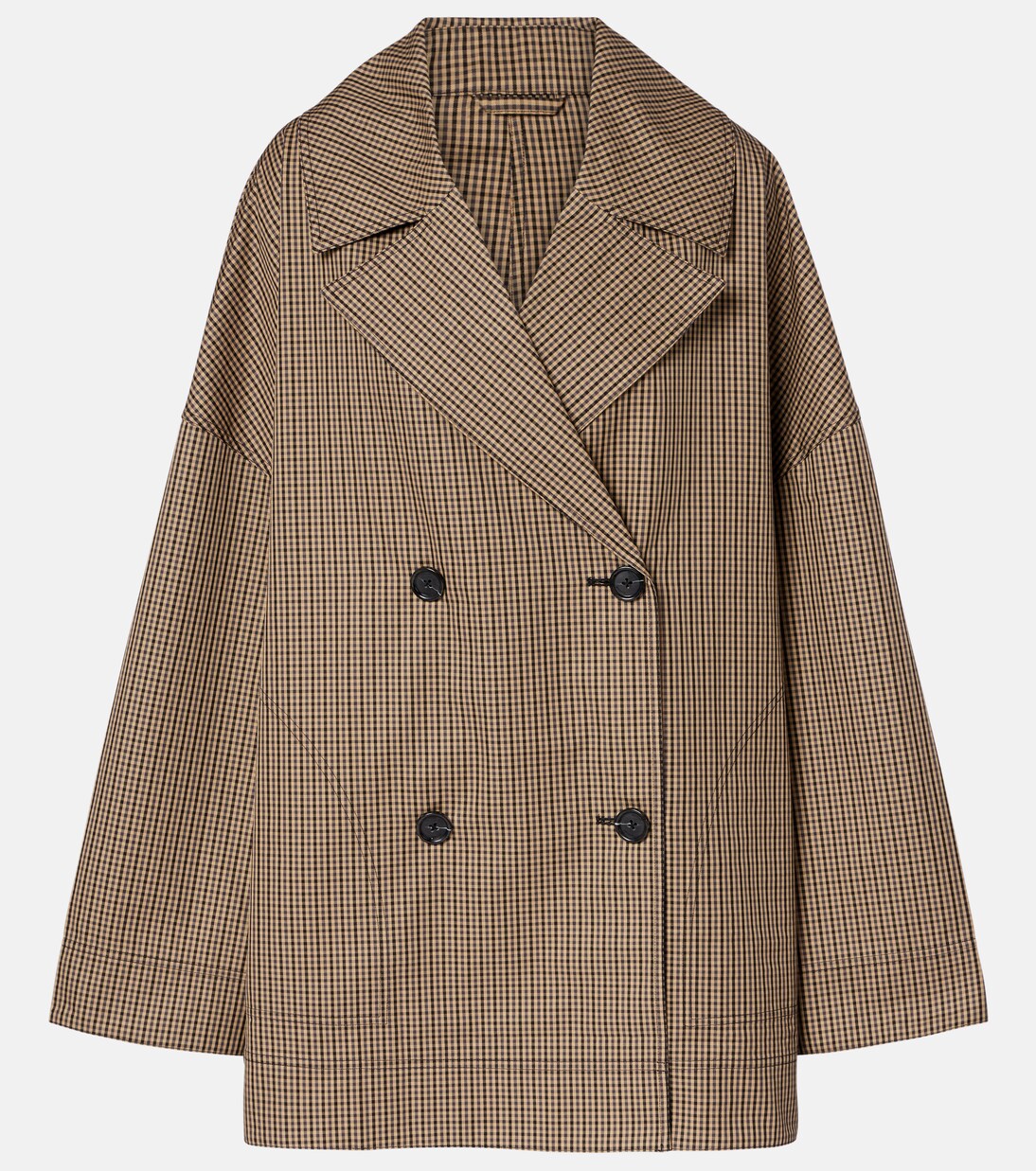 Checked cotton blazer | Toteme