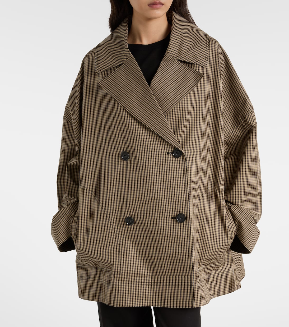 Checked cotton blazer | Toteme