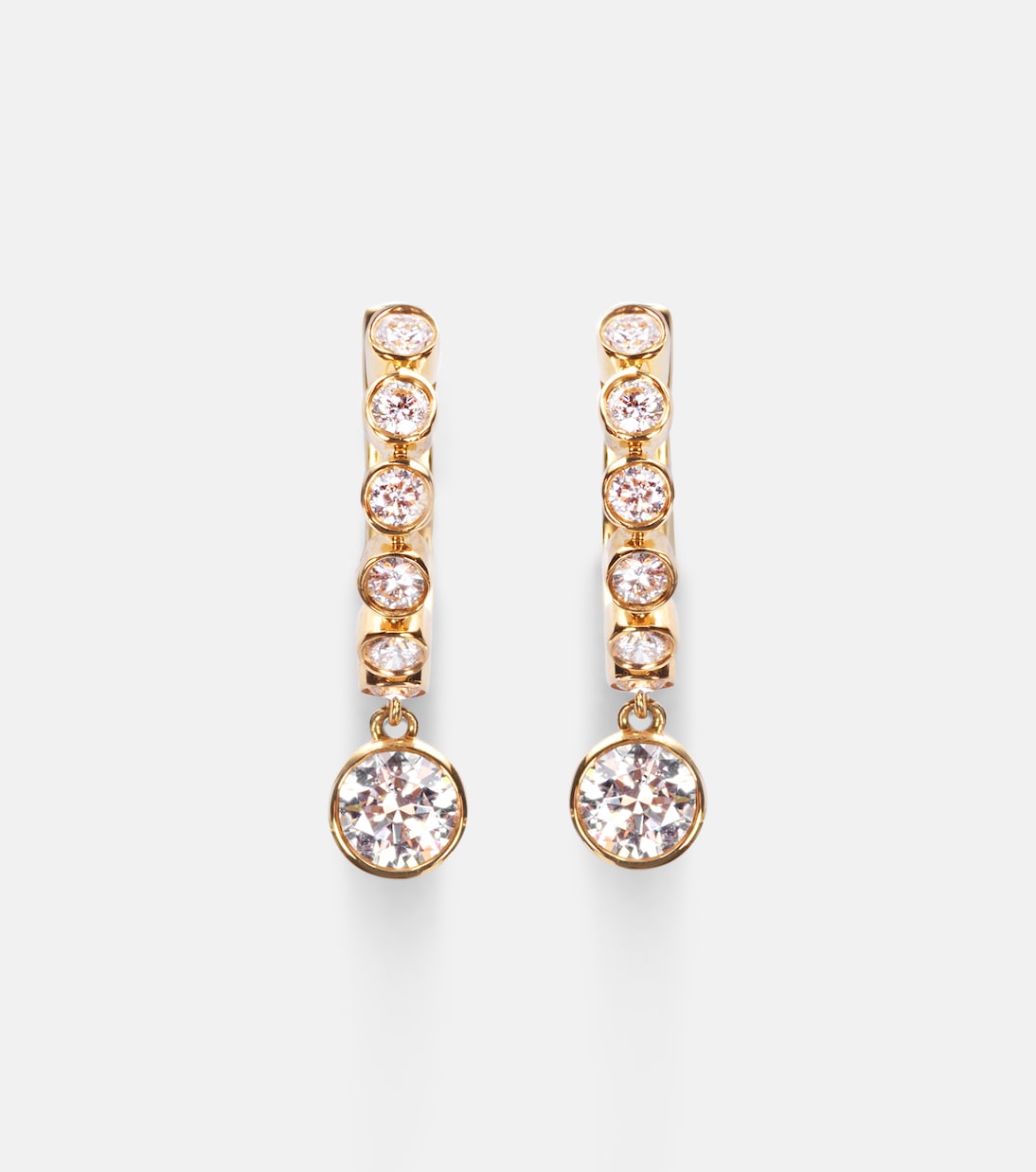 Boucles d'oreilles Melrose en or 18 ct et diamants | Anita Ko
