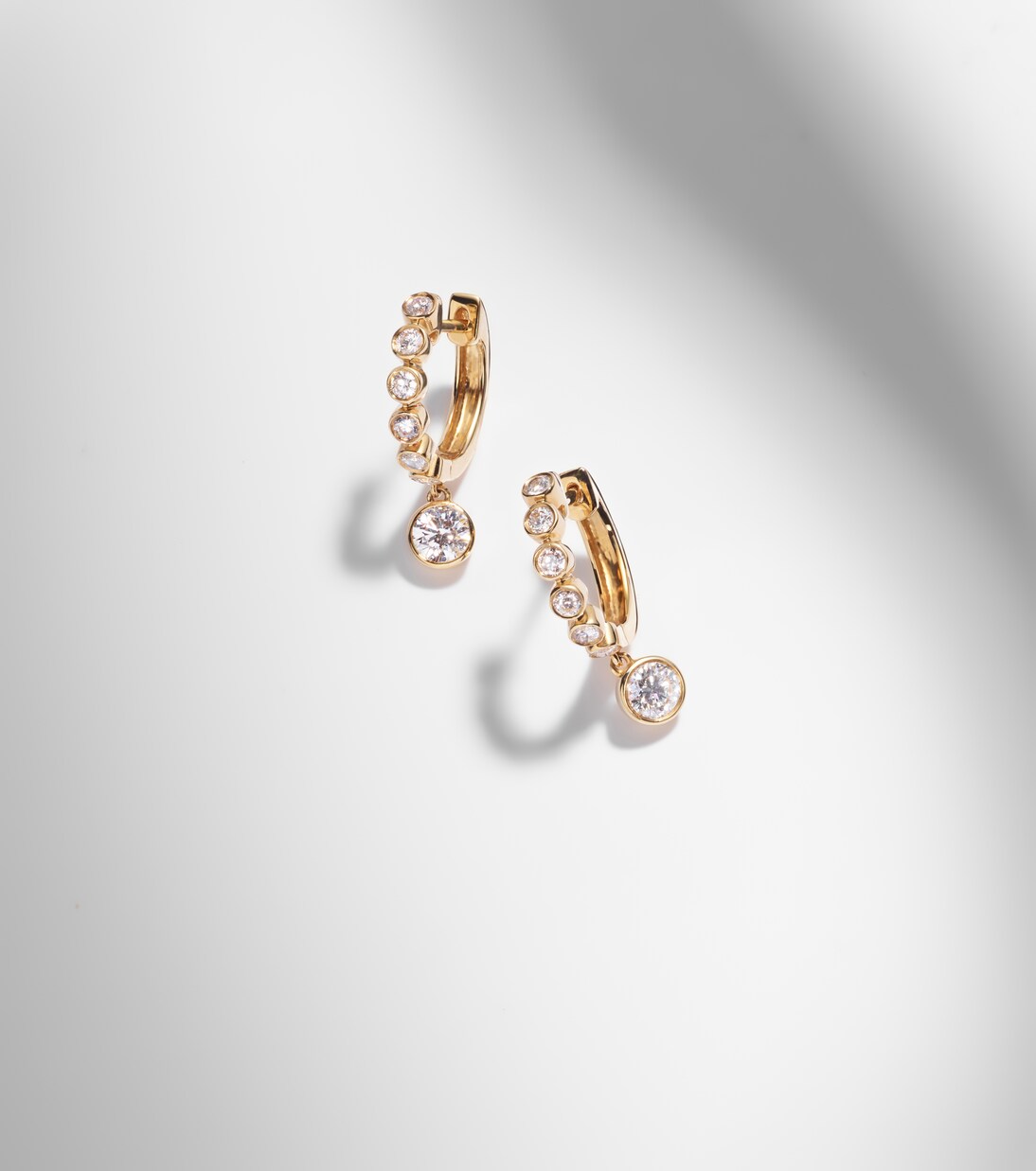 Boucles d'oreilles Melrose en or 18 ct et diamants | Anita Ko