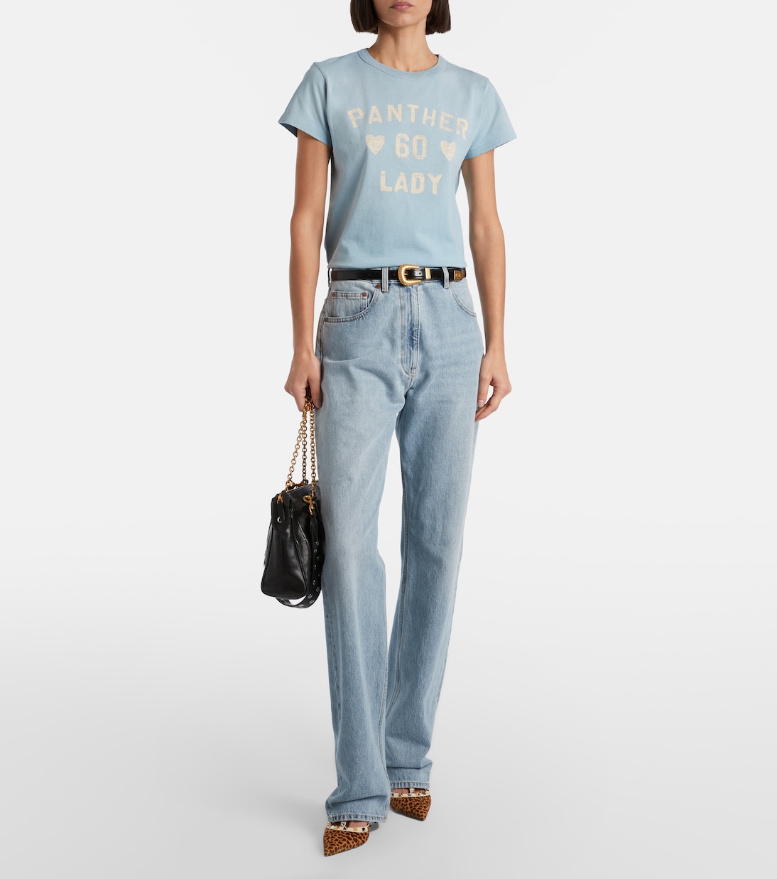 Printed cotton jersey T-shirt | Valentino