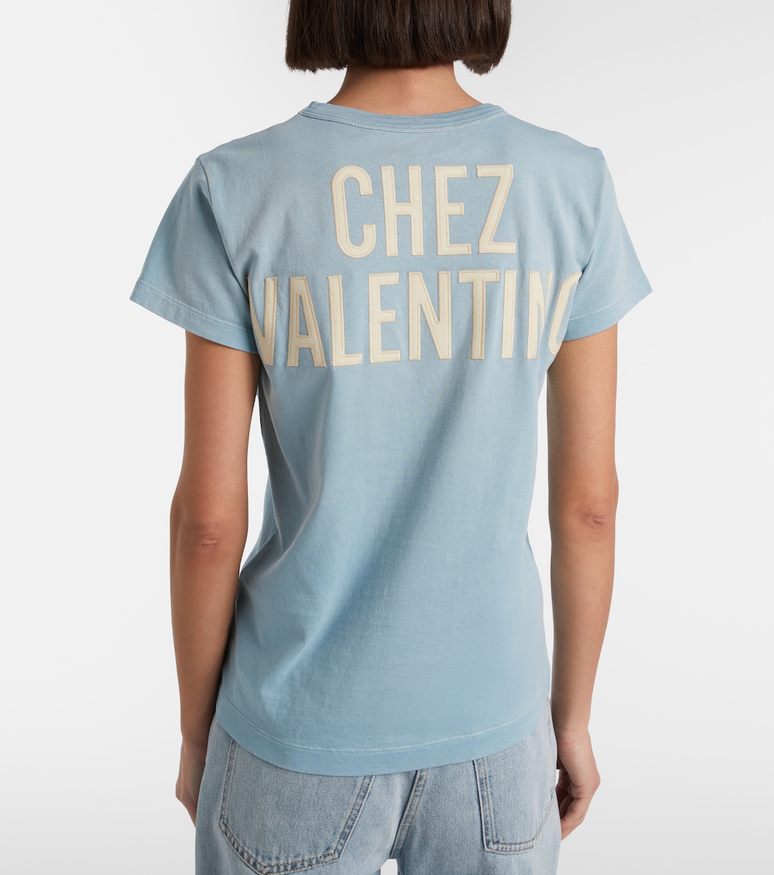 Printed cotton jersey T-shirt | Valentino