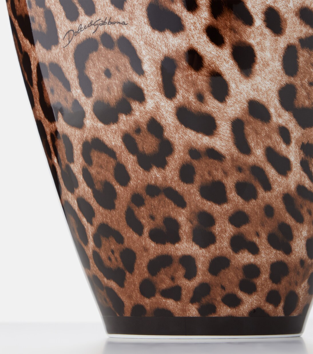 Leopardo Large porcelain vase | Dolce&Gabbana Casa