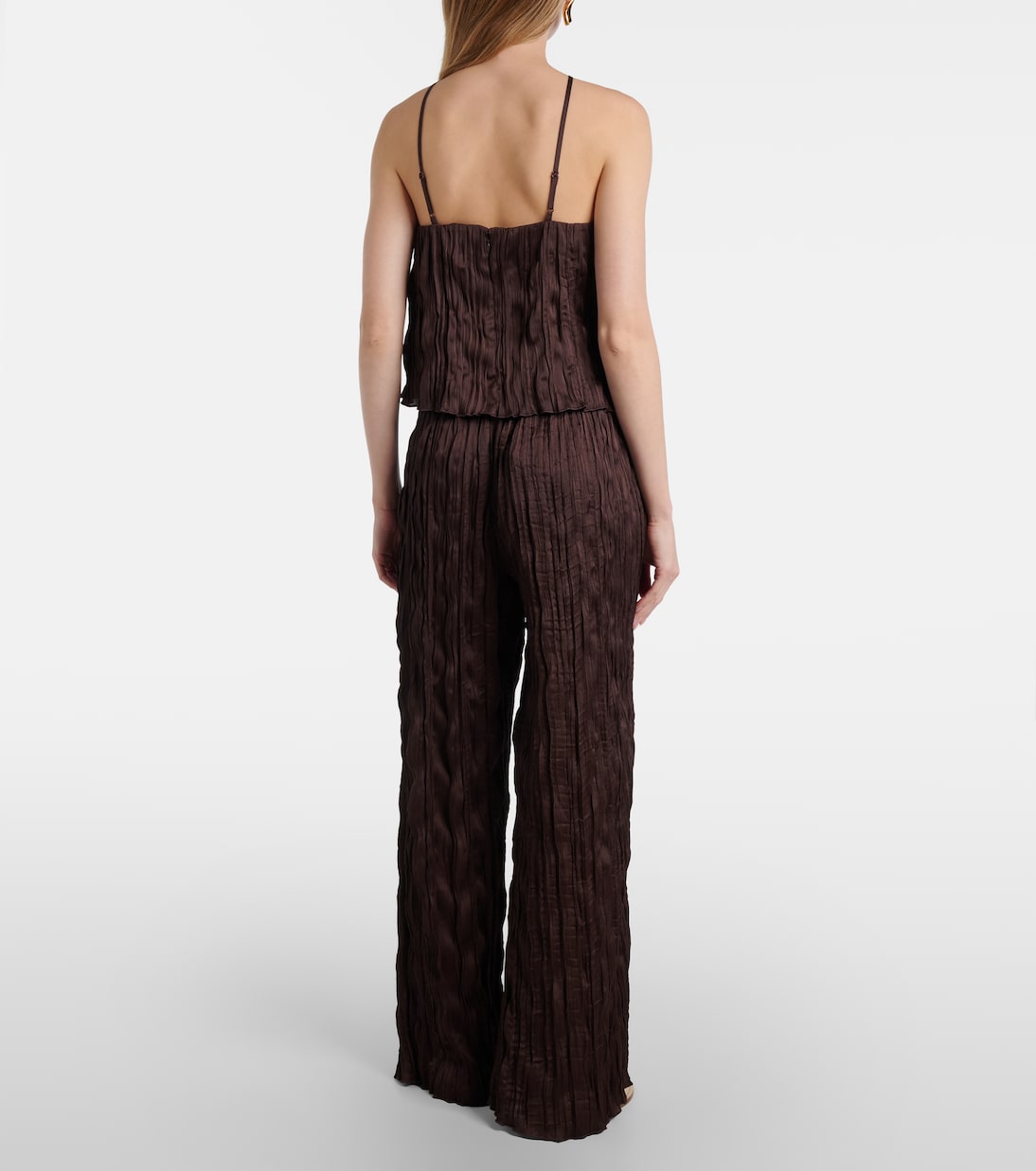 Nami plissé wide-leg pants | Staud