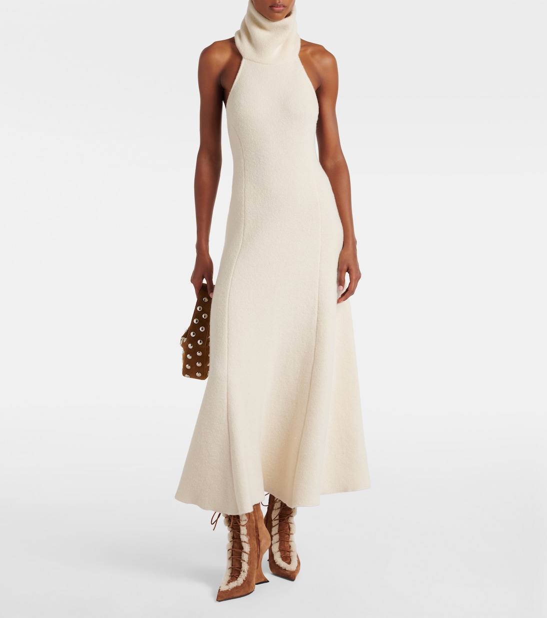 Nina 105 suede wedge boots | Paris Texas