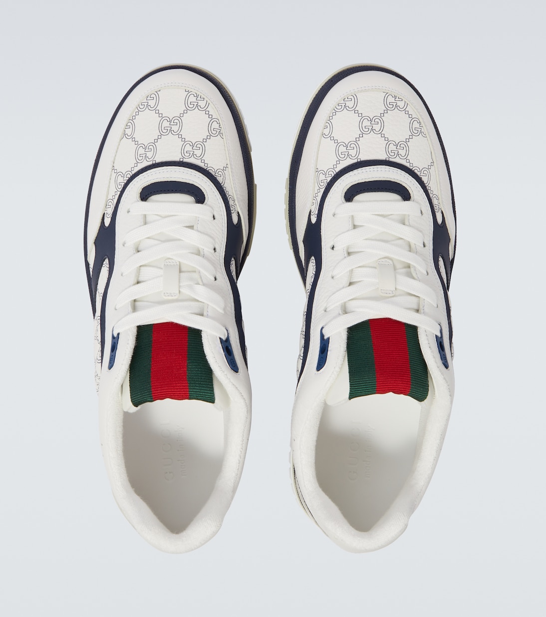 Gucci Re-Web leather sneakers | Gucci