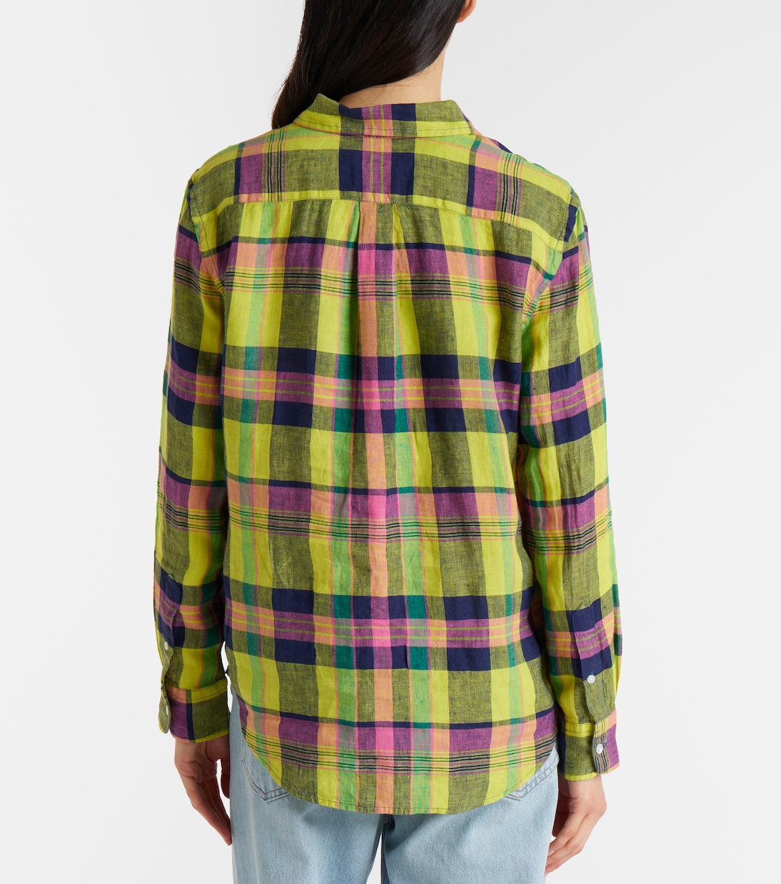 Checked linen shirt | Polo Ralph Lauren