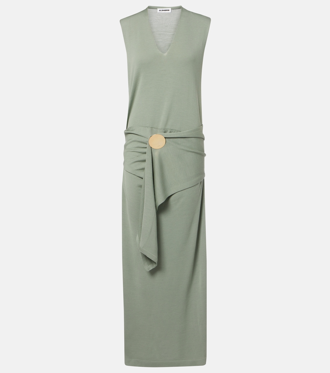 Virgin wool maxi dress | Jil Sander