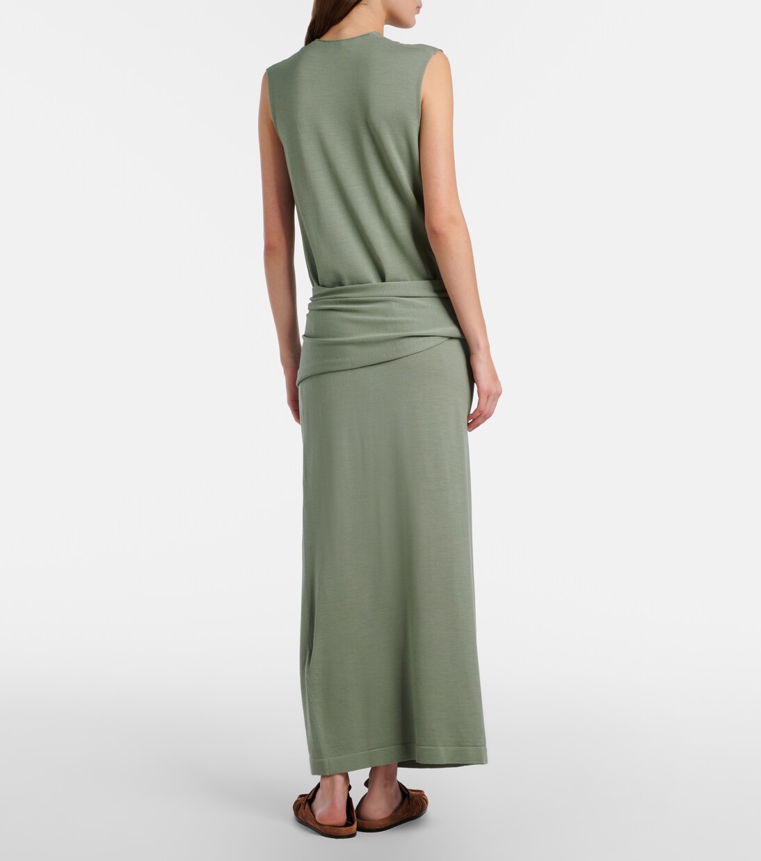 Virgin wool maxi dress | Jil Sander
