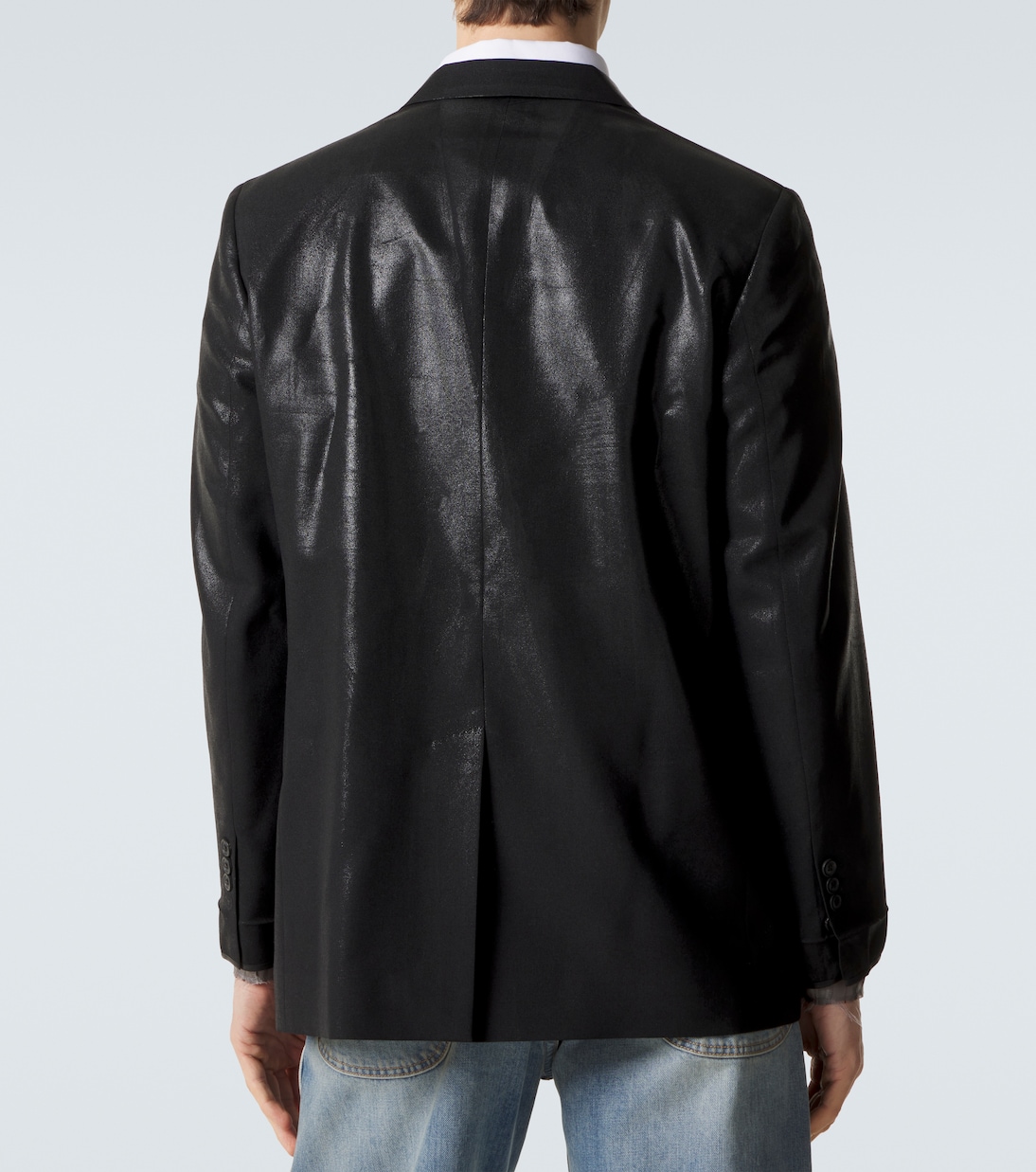 双排扣初剪羊毛西装式外套 | Maison Margiela