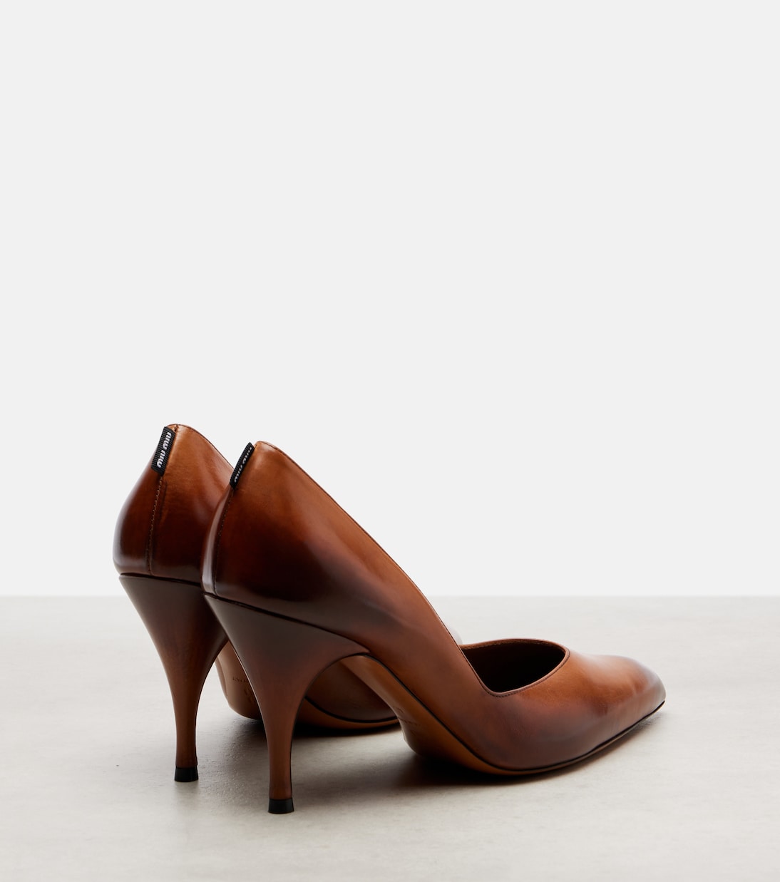85 leather pumps | Miu Miu