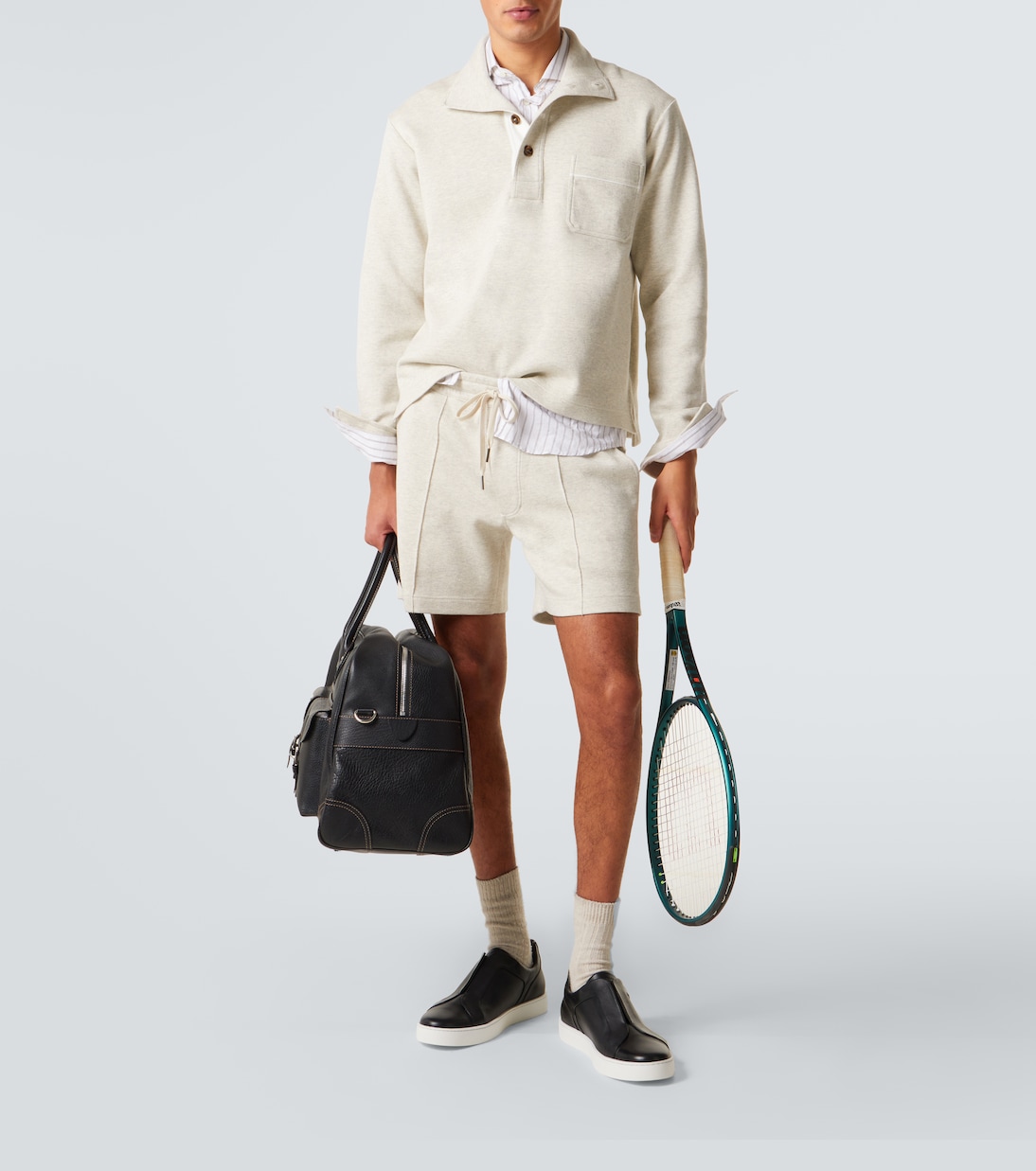 Agilio leather sneakers | Manolo Blahnik