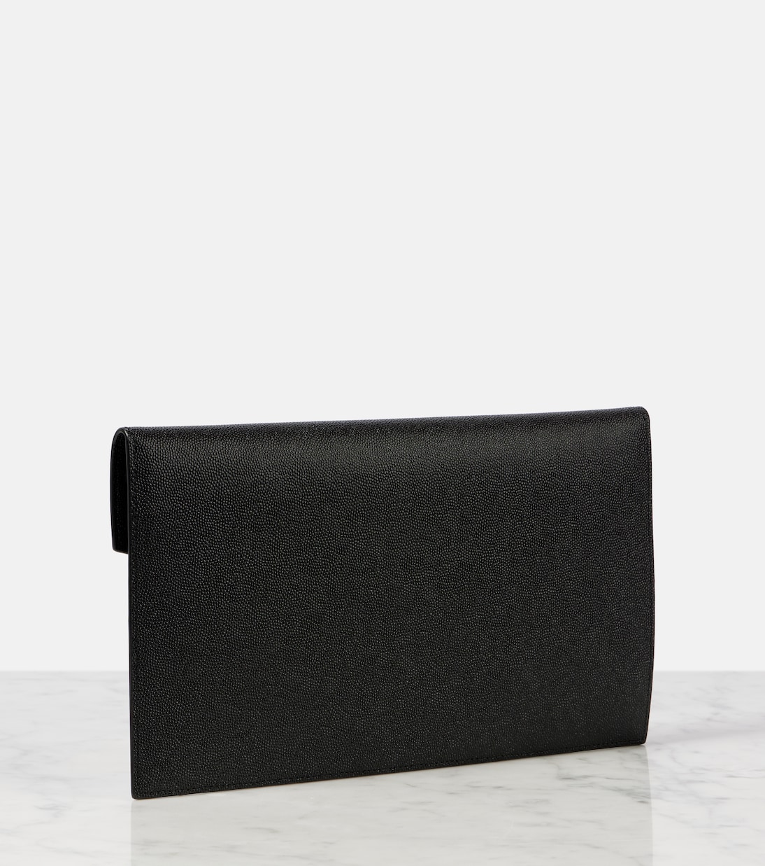 Uptown leather clutch | Saint Laurent