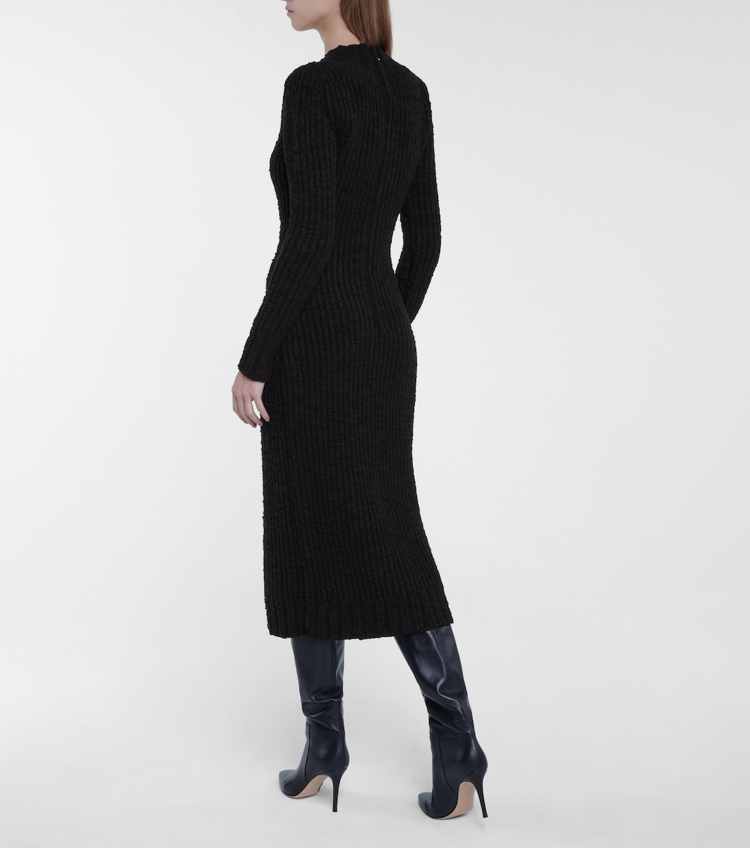 Stretch-wool knit midi dress | Dolce&Gabbana