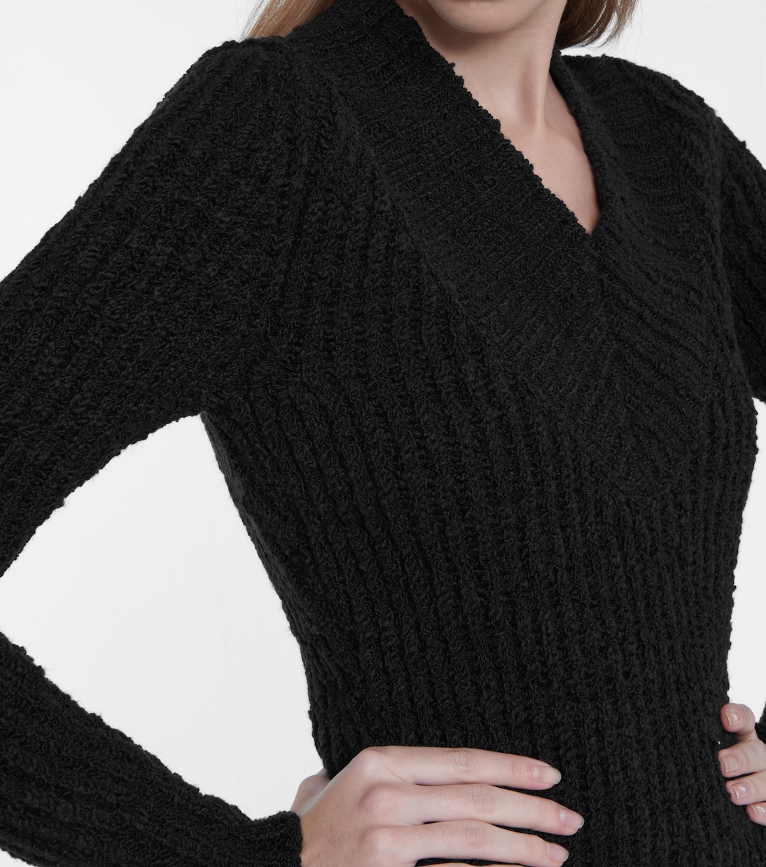 Stretch-wool knit midi dress | Dolce&Gabbana