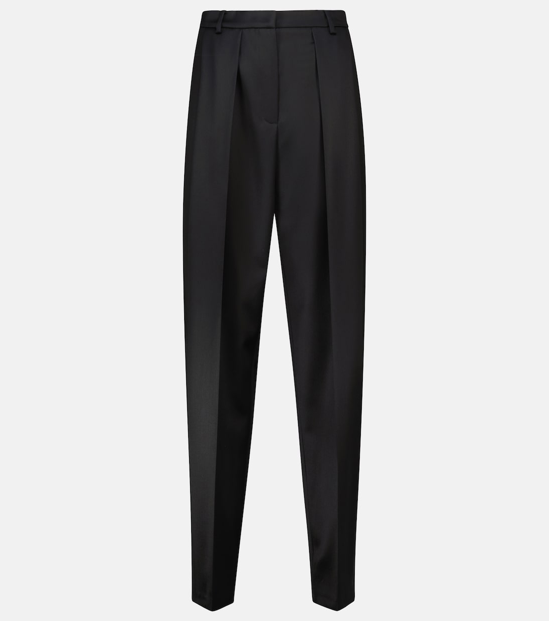 High-rise tapered wool pants | Magda Butrym