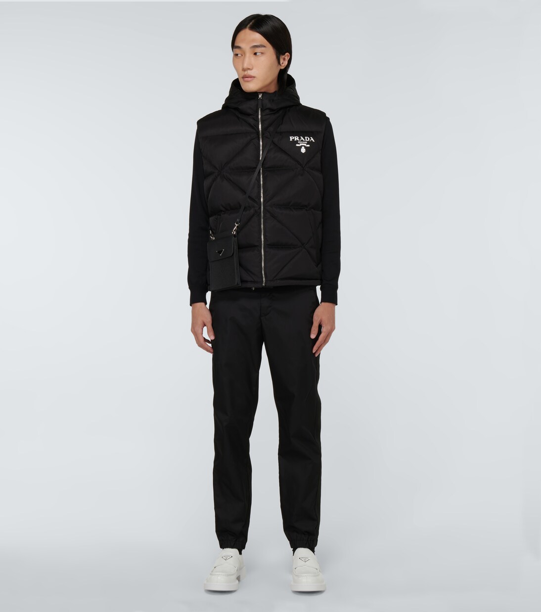 Daunenweste aus Re-Nylon | Prada