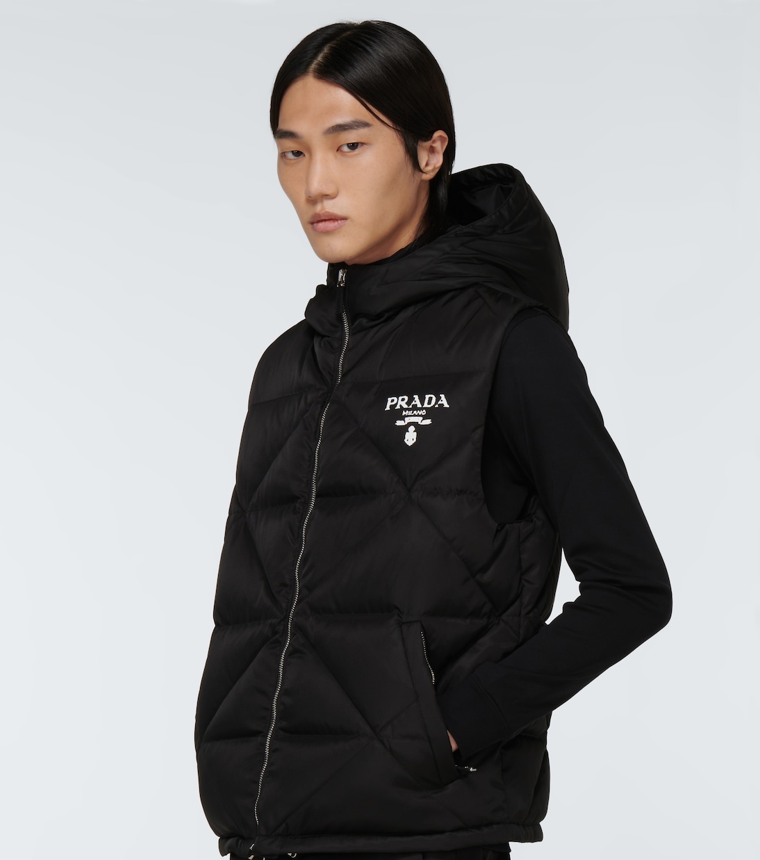 Daunenweste aus Re-Nylon | Prada