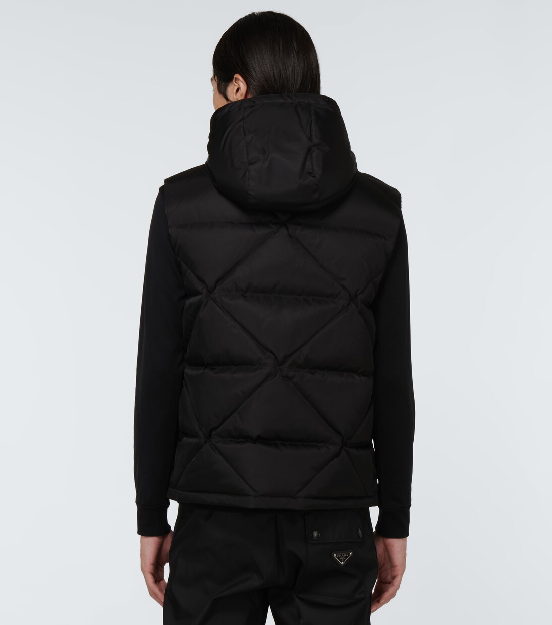 Daunenweste aus Re-Nylon | Prada