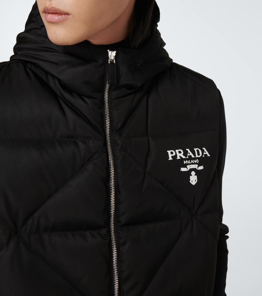 Daunenweste aus Re-Nylon | Prada