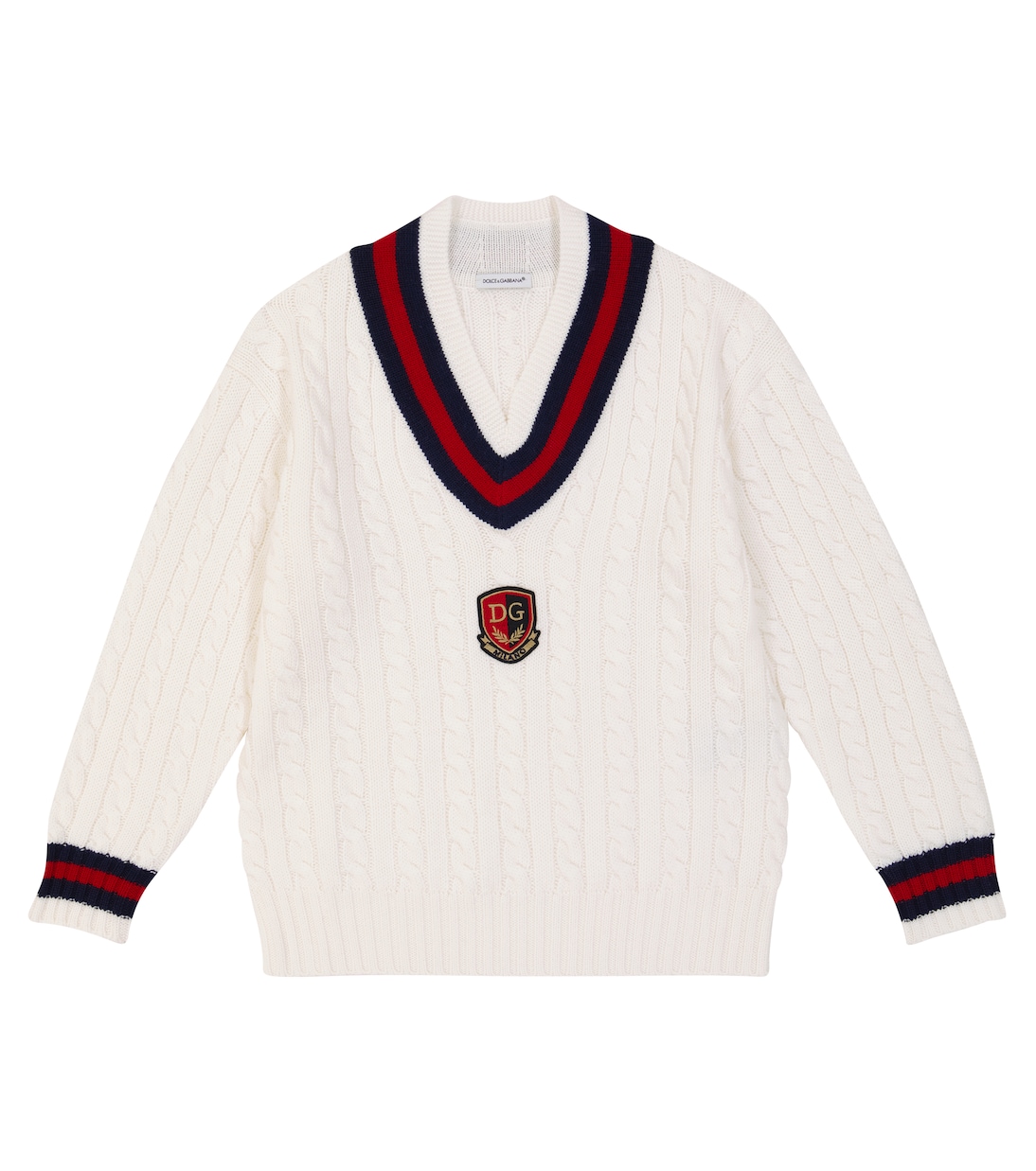 Jersey de lana estampado | Dolce&Gabbana Kids