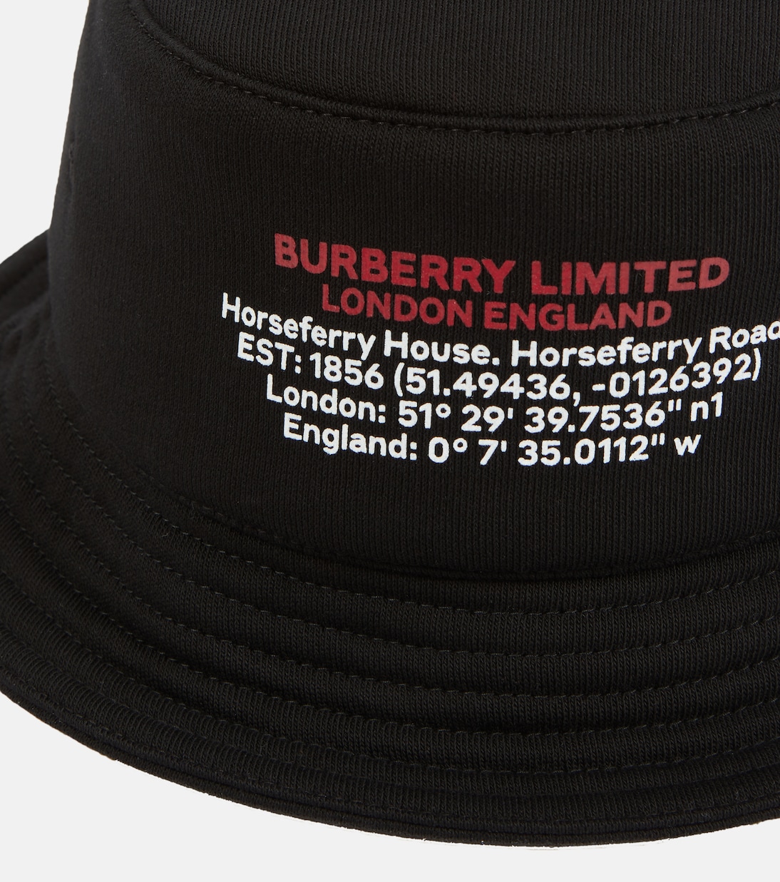 Logo cotton jersey bucket hat | Burberry