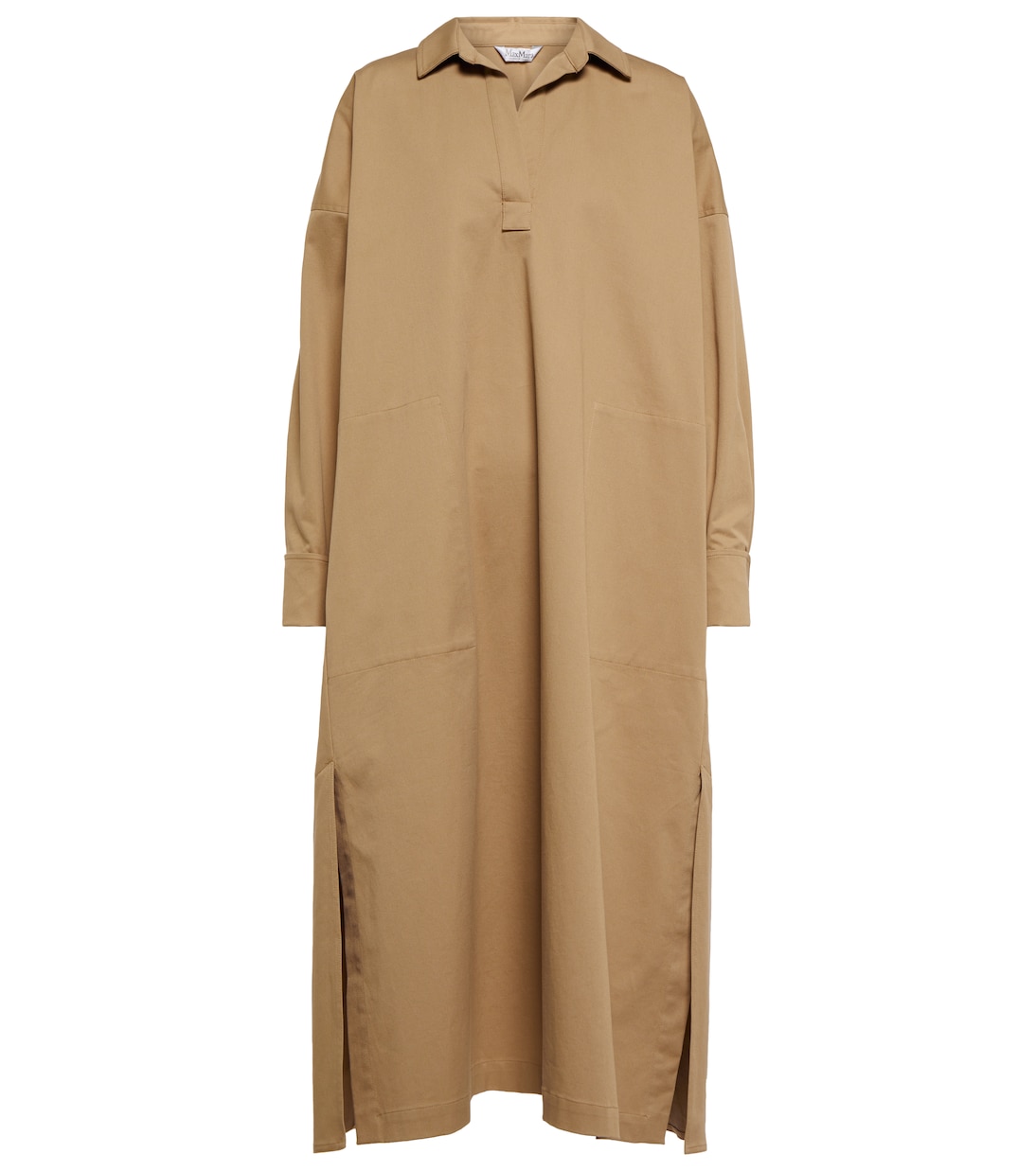 Curvone cotton-blend midi dress | Max Mara