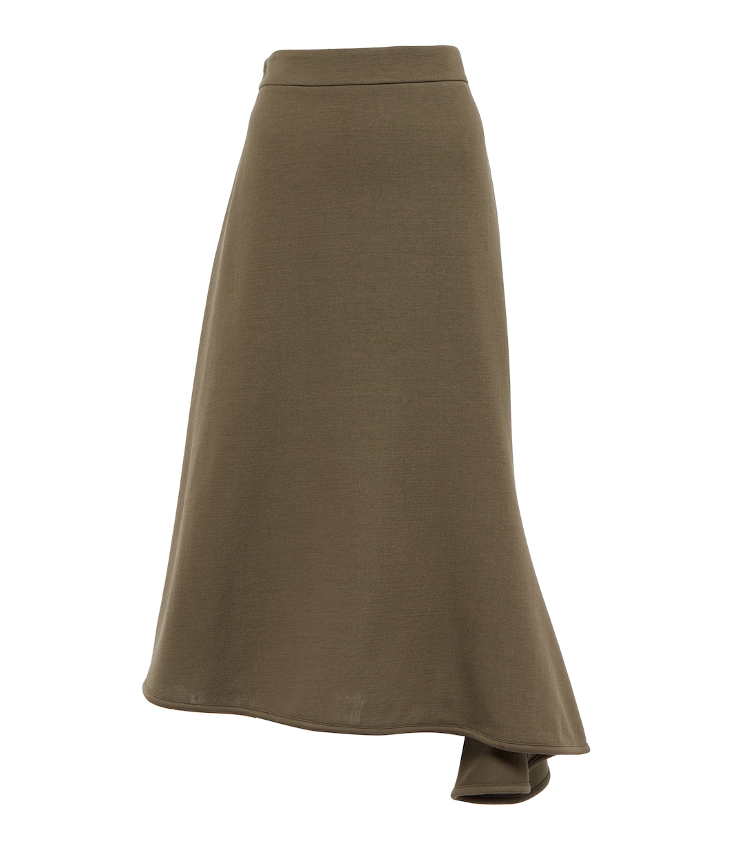 Falda midi de crepé | Jil Sander