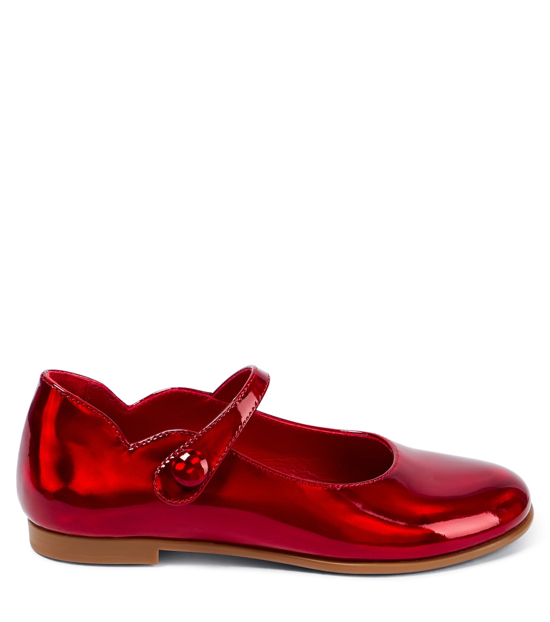 Melodie Chick patent leather ballet flats | Christian Louboutin Kids