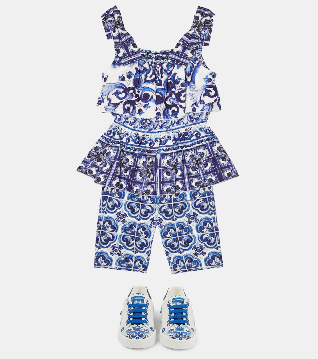 Top imprimé en coton | Dolce&Gabbana Kids