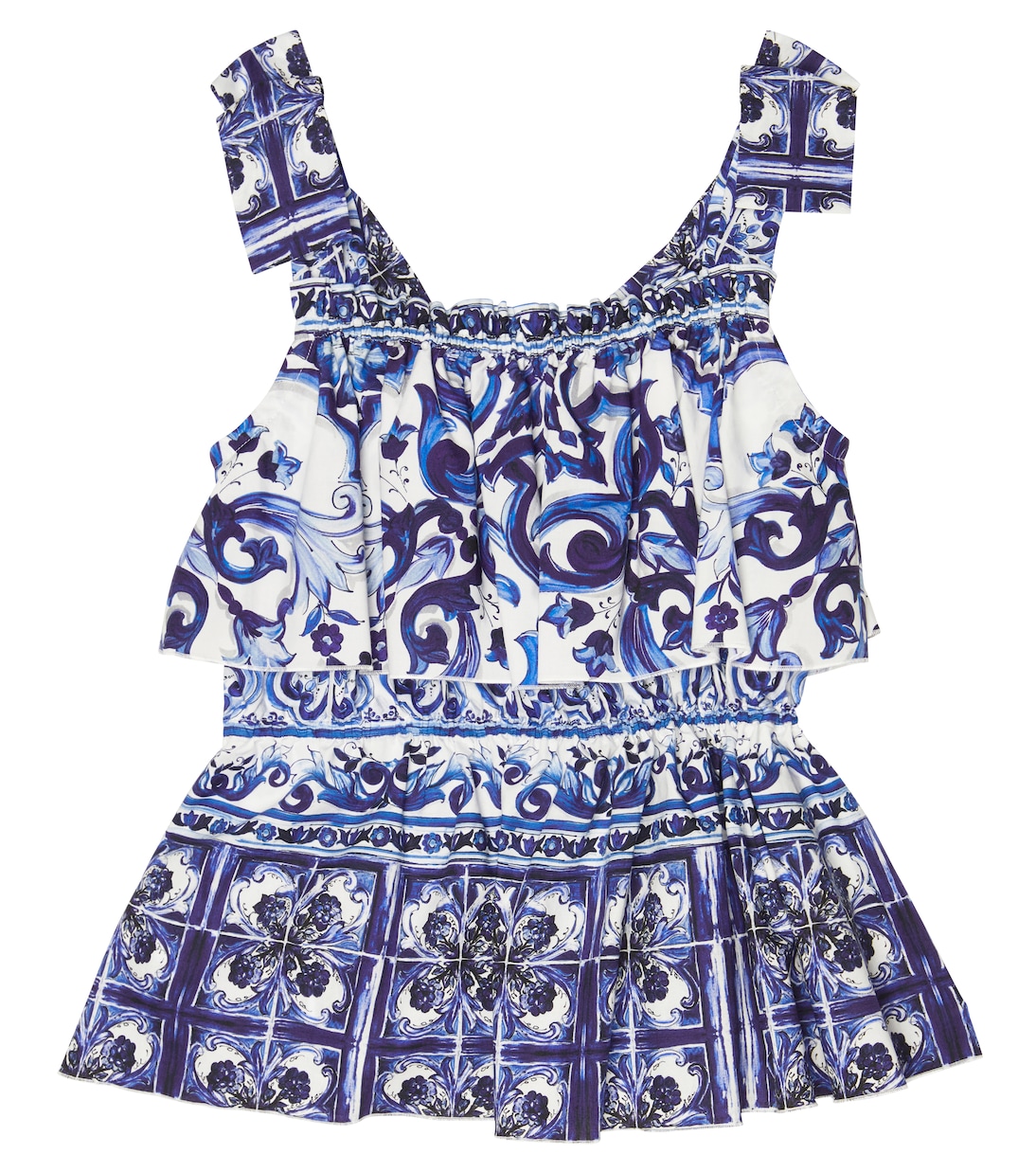 Top imprimé en coton | Dolce&Gabbana Kids
