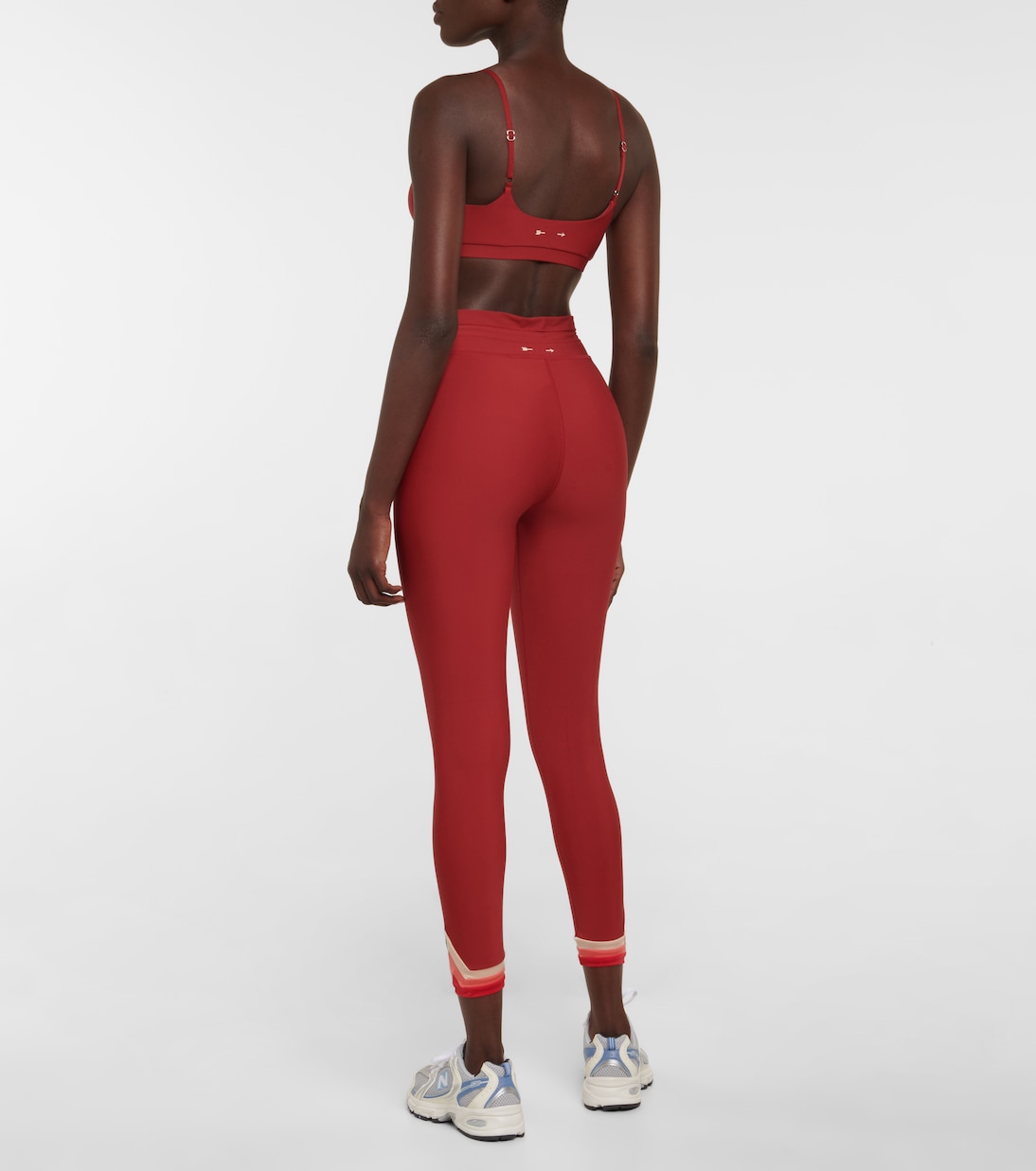 Leggings Delmira de tiro medio cropped | The Upside