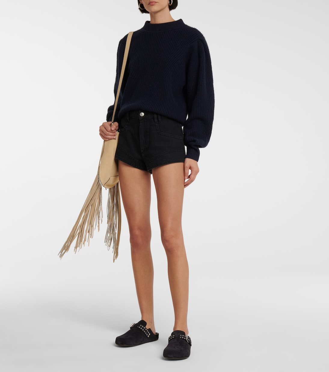 Embellished suede clogs | Isabel Marant