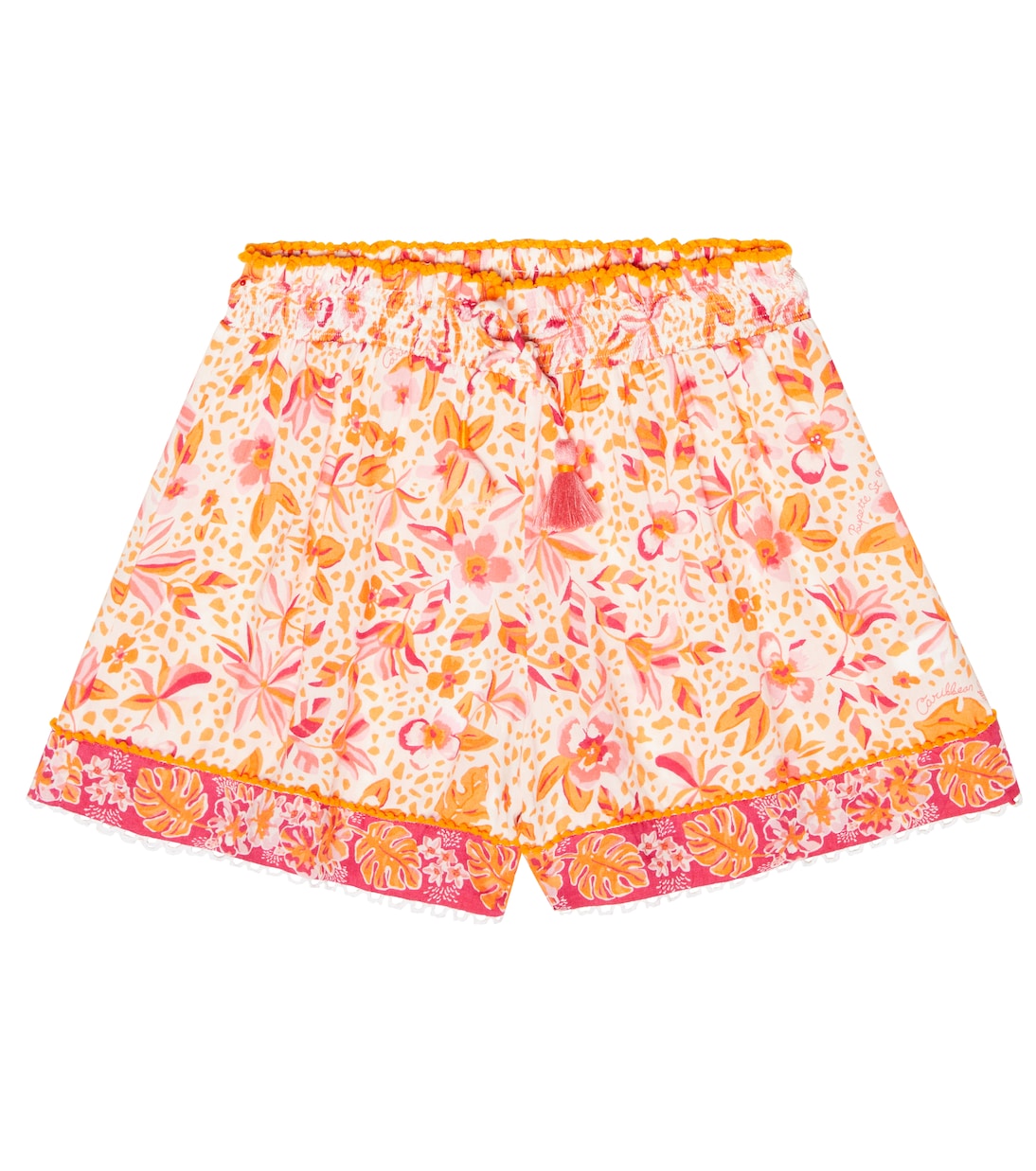 Cindy floral shorts | Poupette St Barth Kids