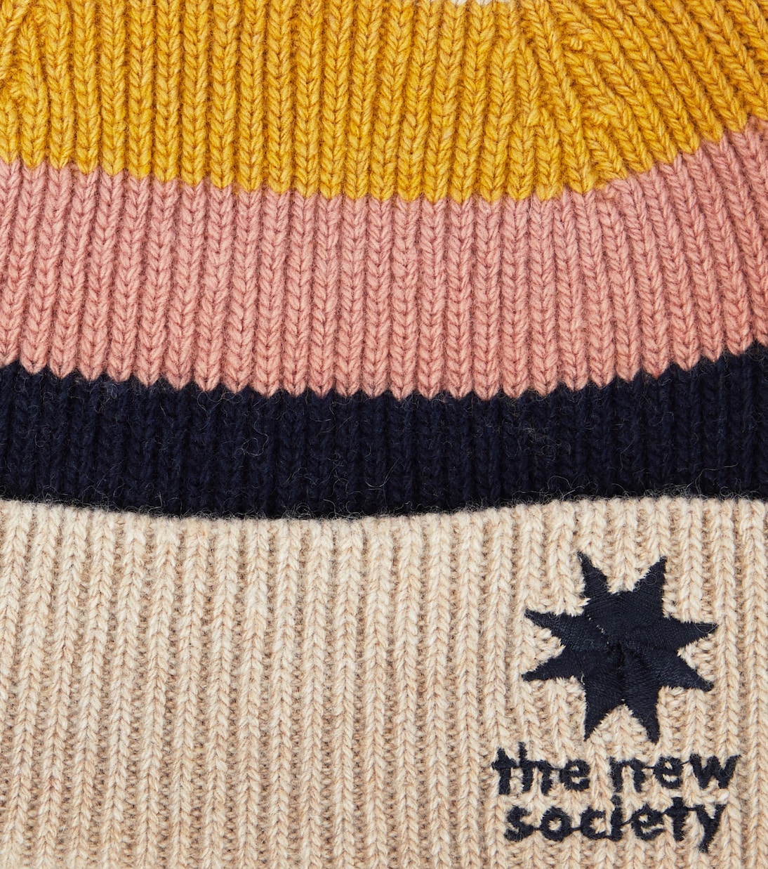 Antoniette striped wool-blend beanie | The New Society