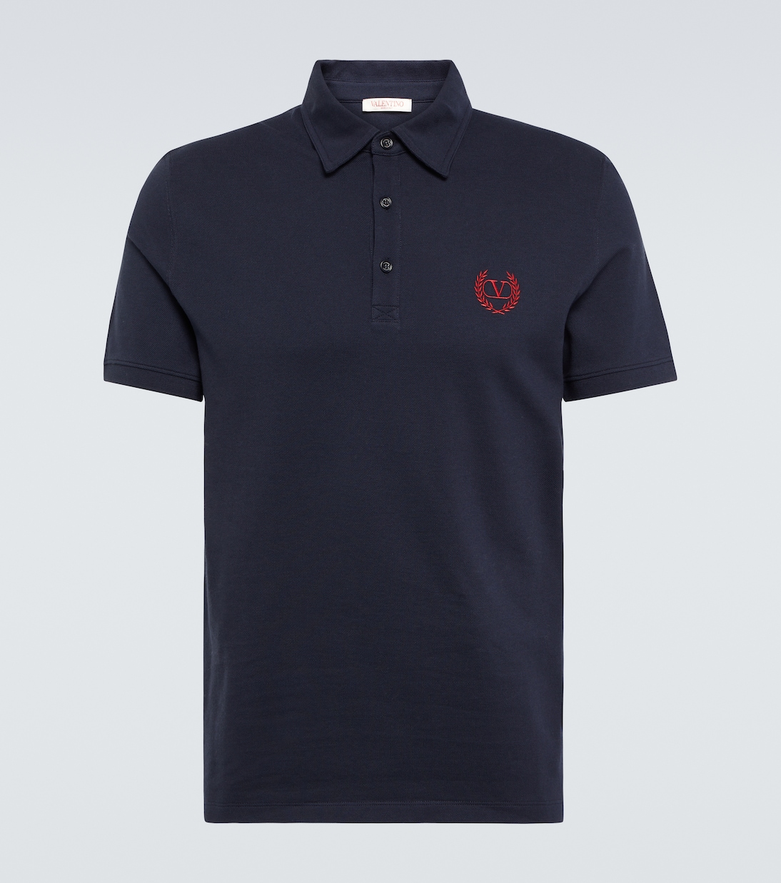 Polohemd VLogo aus Baumwoll-Piqué | Valentino