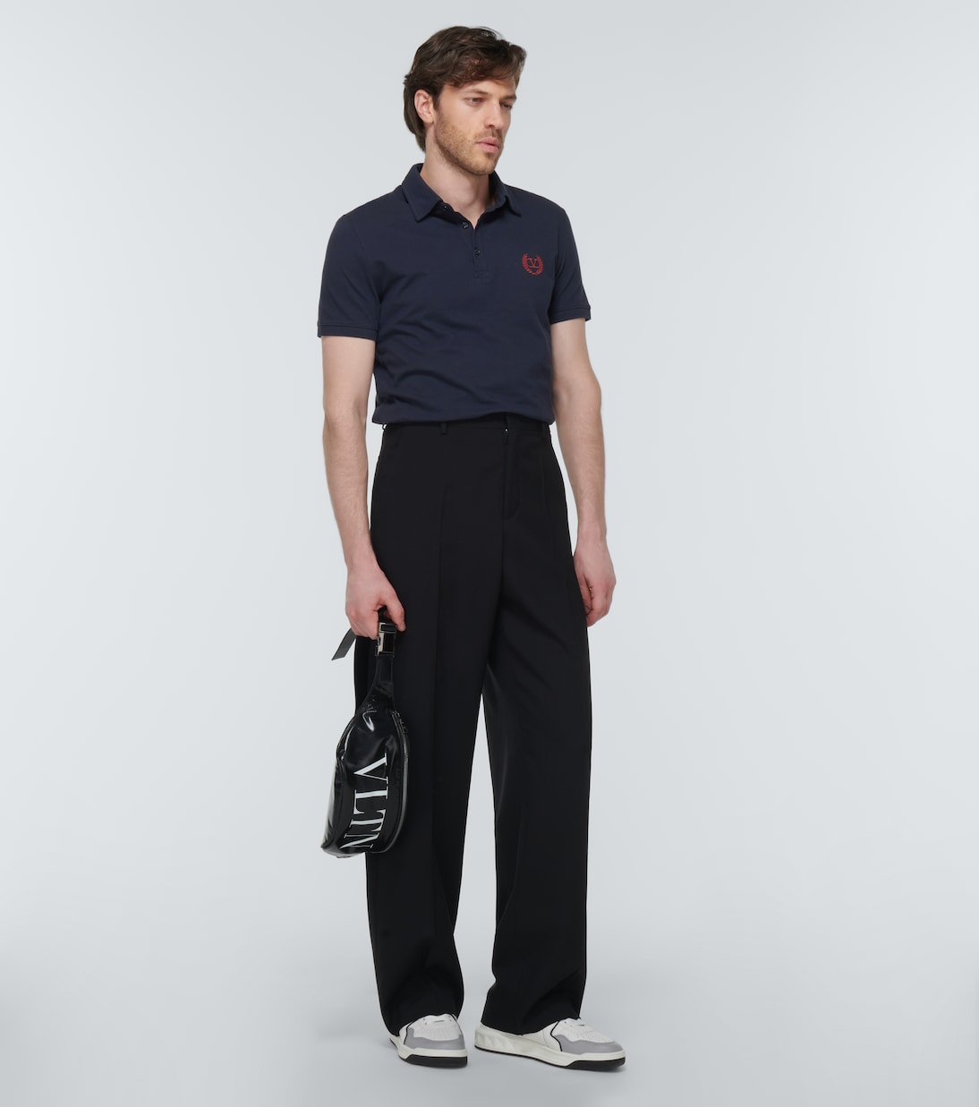 Polohemd VLogo aus Baumwoll-Piqué | Valentino