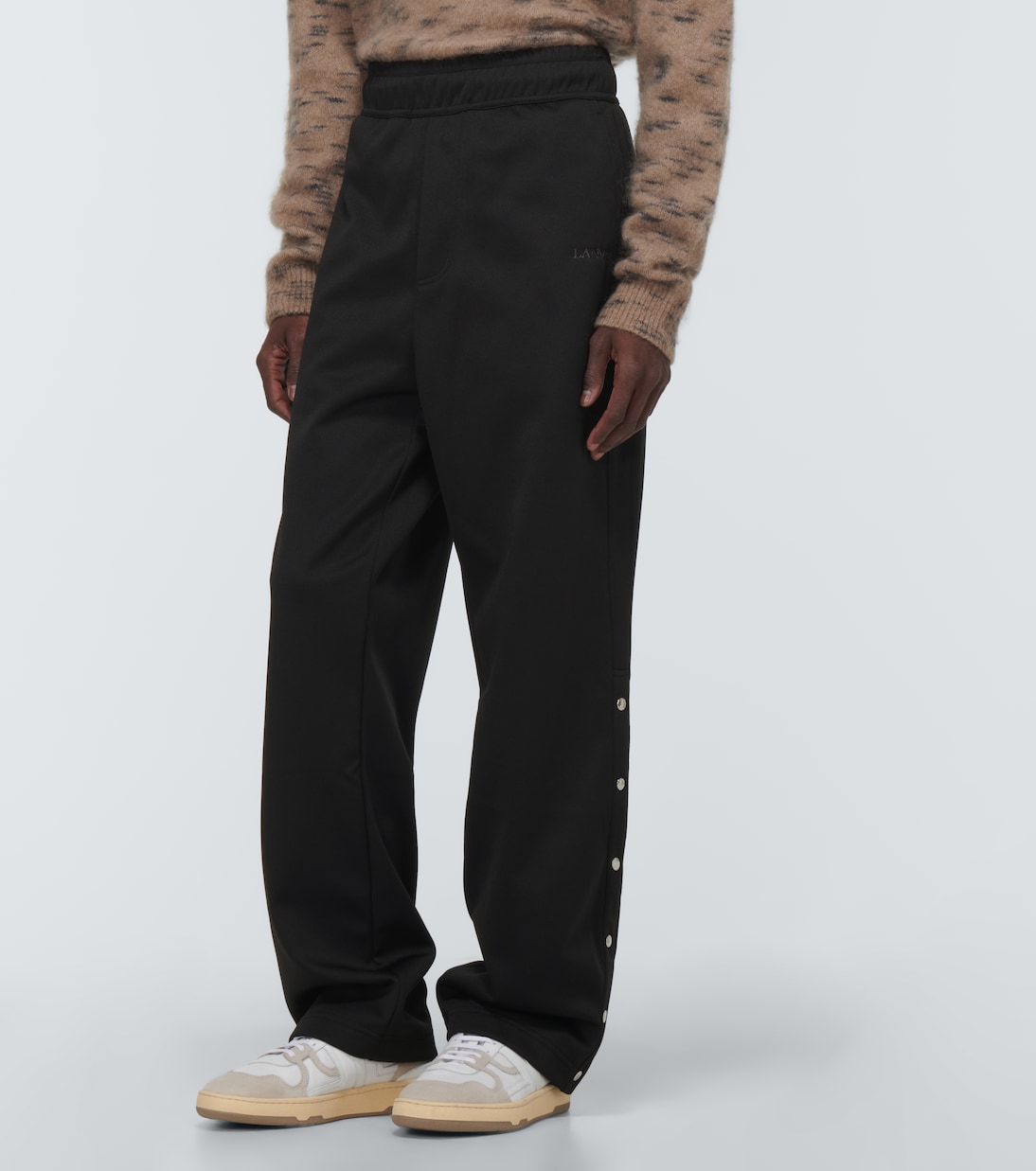 Pantalones en mezcla de algodón | Lanvin