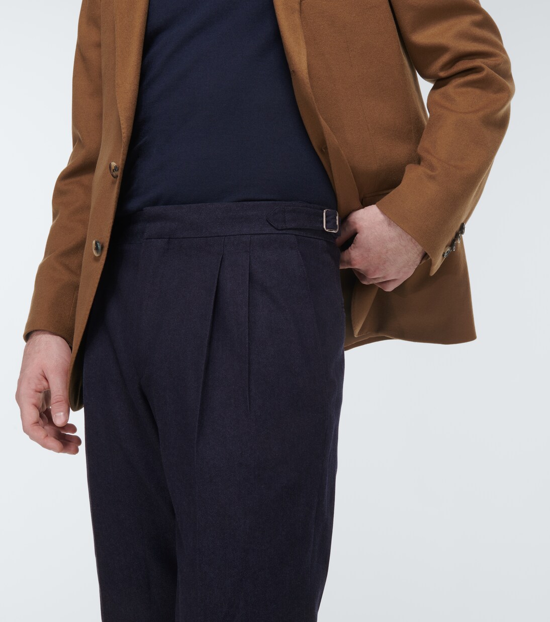 Tailor Two Pince wool-blend pants | Loro Piana
