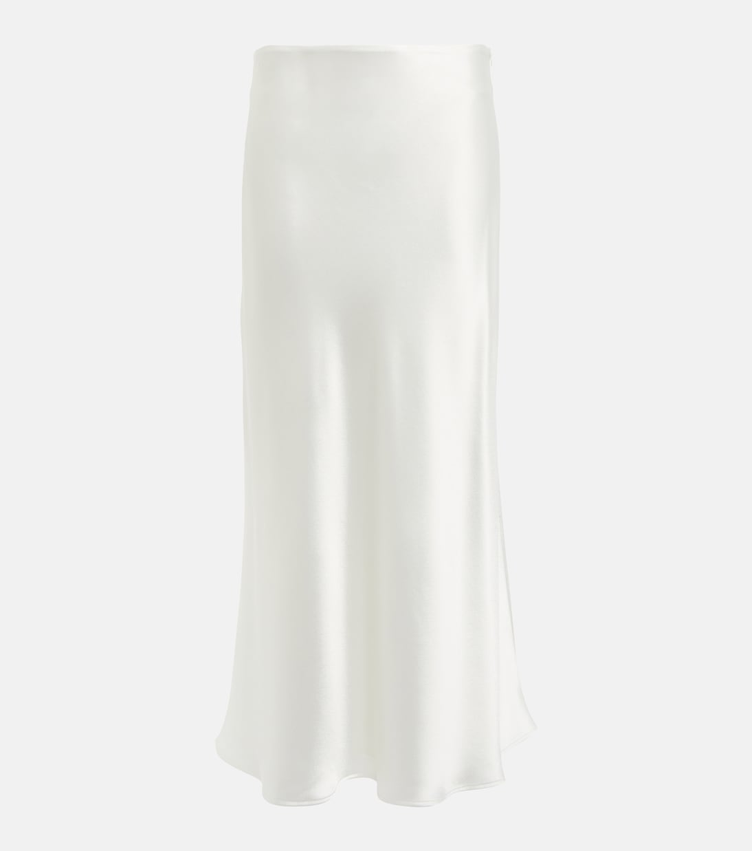 Bridal - Gonna midi in raso | Galvan