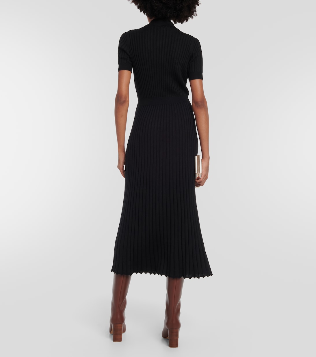 Abito midi Amor in seta e cashmere | Gabriela Hearst