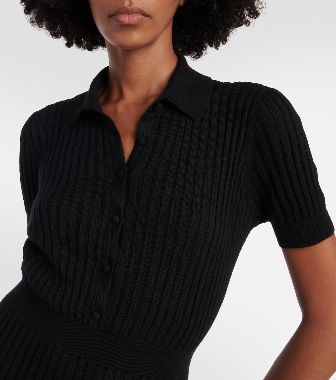 Abito midi Amor in seta e cashmere | Gabriela Hearst