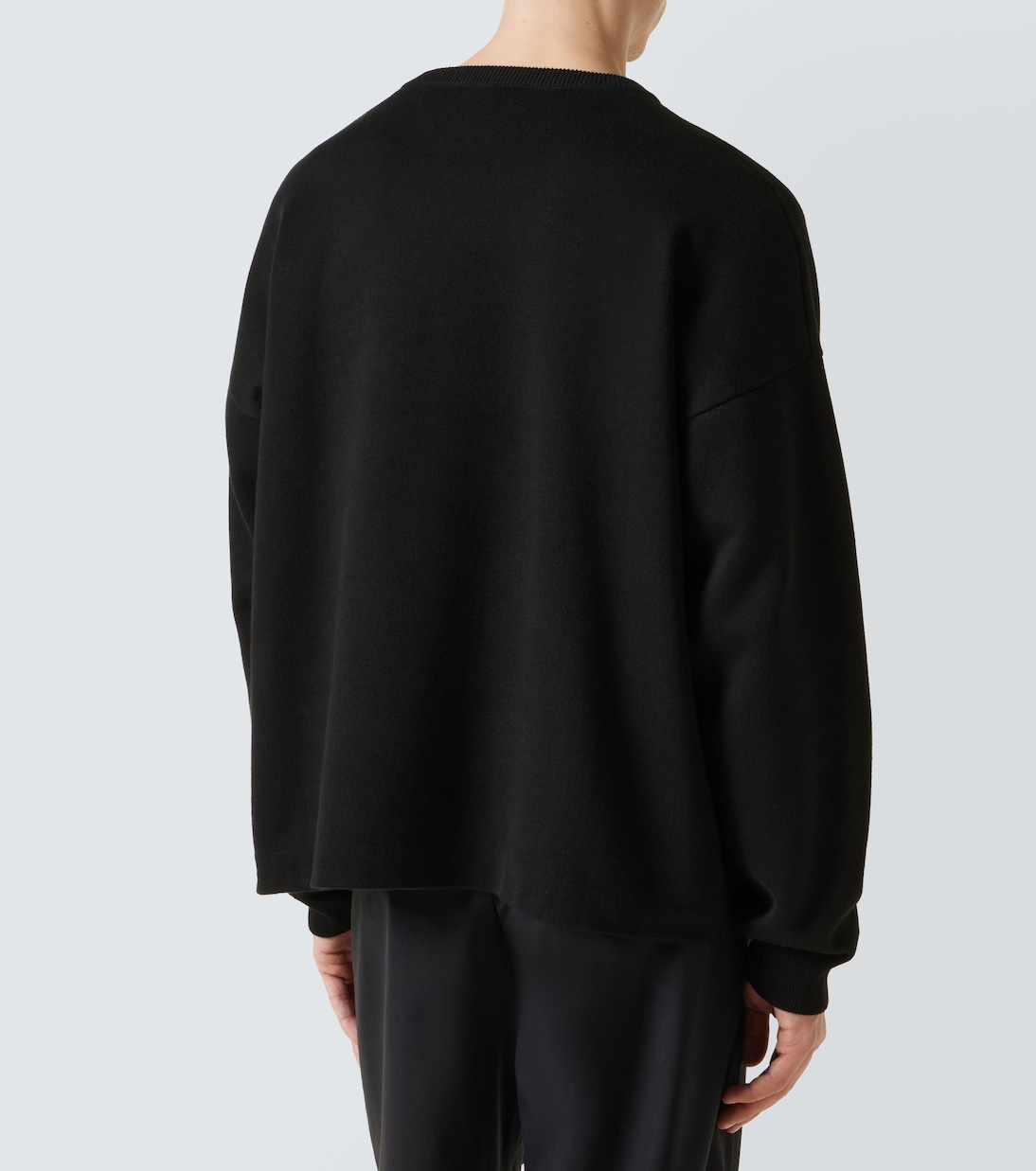 Sudadera en mezcla de algodón con anagrama | Loewe