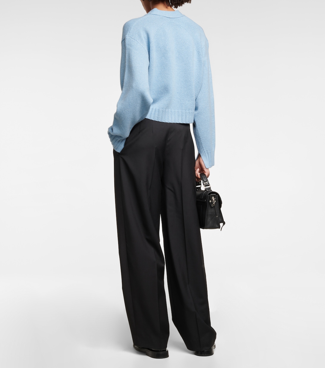 Cardigan in cashmere e lana a righe | Proenza Schouler