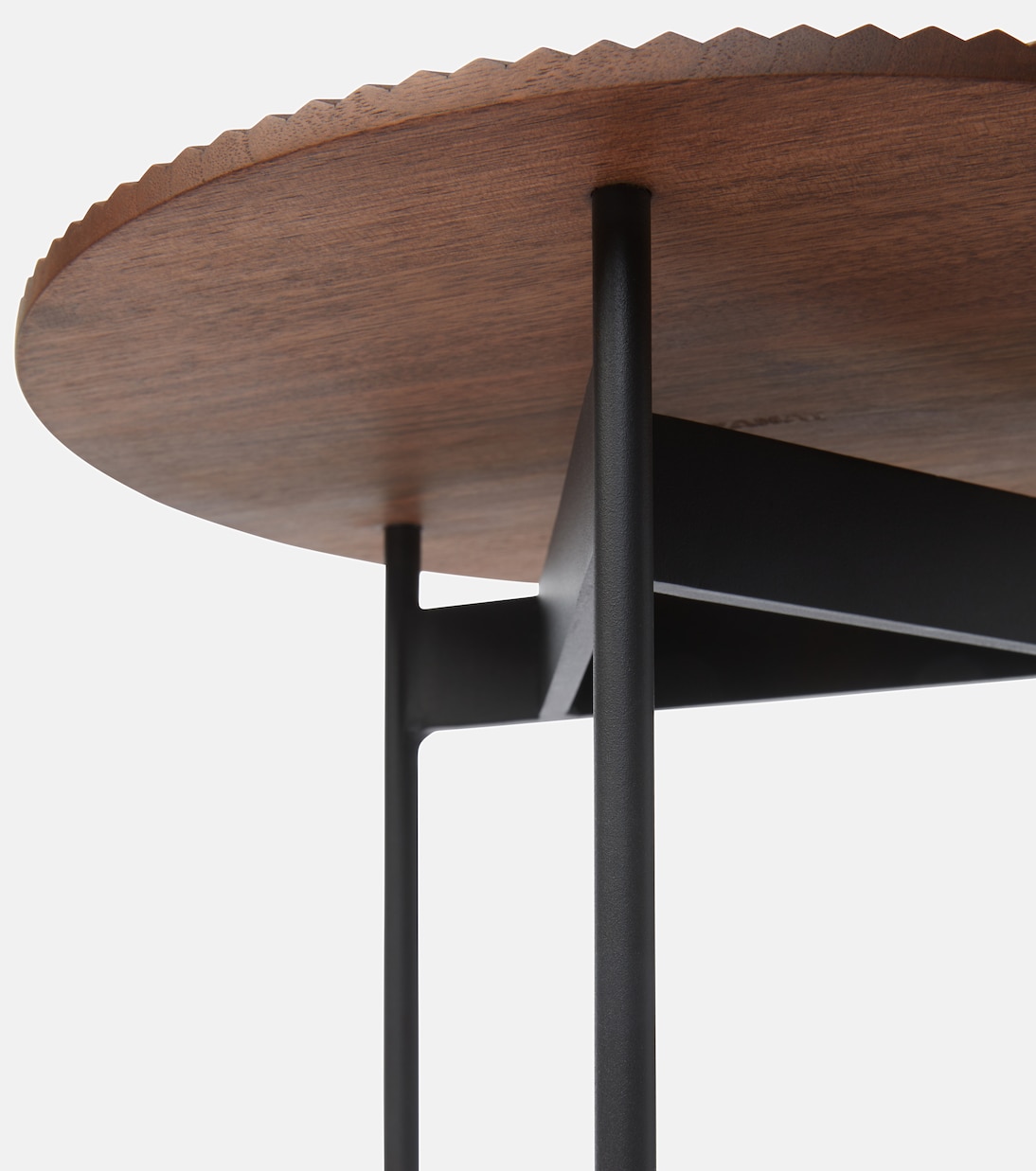 Piano Small walnut side table by Ludovica and Roberto Palomba | Zanat